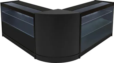 Produktbild von Hera LED Verkaufstheken-Set CM60 + K1200 + C1200 - Schwarz