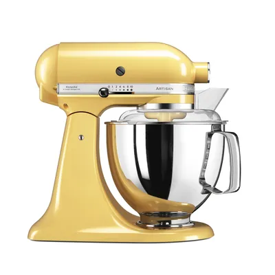 Produktbild von KitchenAid Artisan, Standmixer, Gelb, Schlagen, Kneten, Mixen, 1,45 m, 4,7 l, MAJESTIC YELLOW