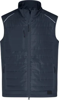 Produktbild von Softshellweste im attraktiven Materialmix carbon/carbon, Gr. 3XL