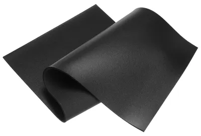 Tastatur-Schaumstoff 6x35x0,08 cm, geräuschdämpfend, schwarz