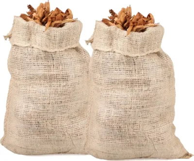 Produktbild von KOTARBAU® 2er Set Jutesäcke für den Garten für Kompost und andere Abfälle 95x45 cm Jutesack Ökologische Säcke