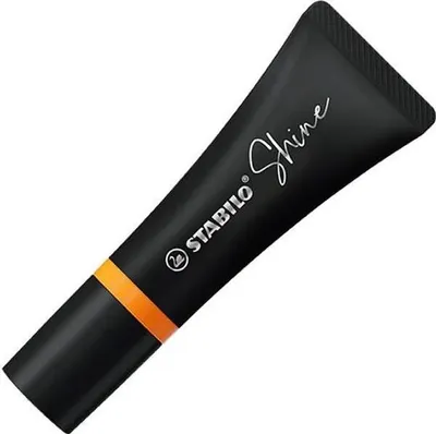 Produktbild von Textmarker im Tubendesign - STABILO Shine - Einzelstift - orange