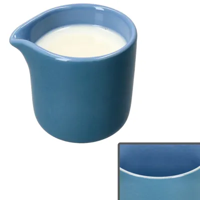 Produktbild von Ritzenhoff Jasper Milchkännchen Ozeanblau Steingutkanne Milchgießer Zubehör