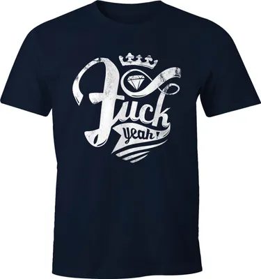 Produktbild von Lustiges Herren T-Shirt Fuck Yeah Fun-Shirt Moonworks®  M