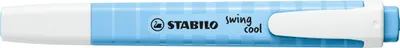 Image de 3x STABILO® 275/112-8 surligneur swing® cool Pastel - bleu ciel