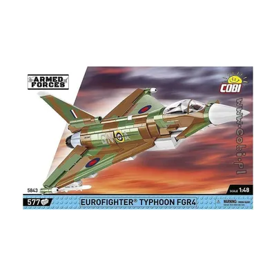 Zdjęcie produktu dla COBI Eurofighter Typhoon FGR4 "GiNA", Klocki do budowania, 8 lat(a), 577 szt.