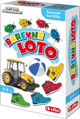 Obrázek produktu pro Hry pro předškoláky – Barevné loto