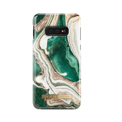 A smartphone case with a marble pattern.