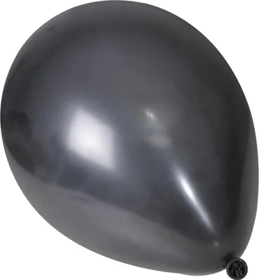 Image de Set de 10 ballons gonflables 30 cm noir