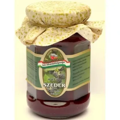 Produktbild von Premium Fruchtaufstrich aus Ungarn Brombeere (85%) ohne Zuckerzusatz 200 g
