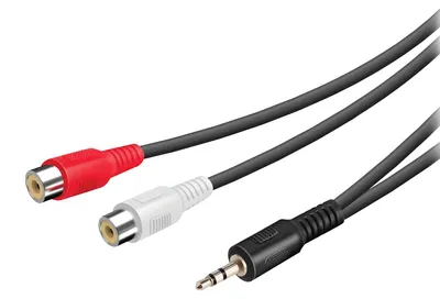 Image de VIVanco™Répartiteur jack 3,5 mm mâle-femelle