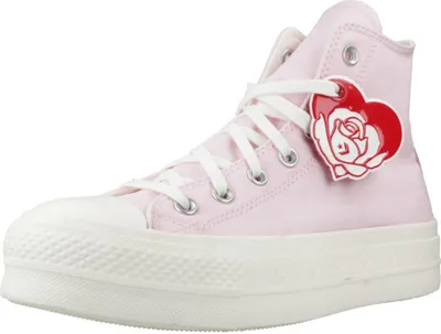 Immagine prodotto di Sneakers Del Marchio Converse Del Modello Chuck Taylor All Star Lift Platform San Valentino Rosa