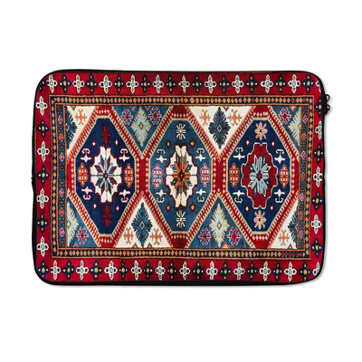 Produktbild von MuchoWow® Laptop Hülle 13 Zoll Teppich - Muster - Vorleger Laptoptasche - Laptophülle - Sleeve - Rundumschutz