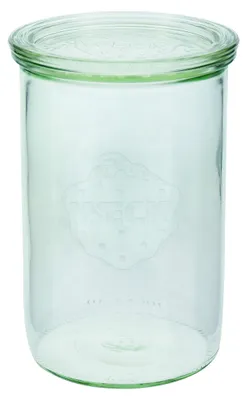 Obrázok produktu pre Weck Sturzglas 1050 ml, Einmach Glas mit Deckel; zum Einkochen; 6 Stück
