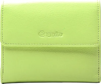 Immagine prodotto di Esquire Pelle portafoglio Viktoria Little Wallet Lime verde chiaro