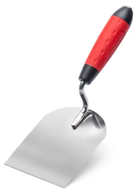 Imagen del producto de COMENSAL. Espátula para albañiles de 100 mm. Espátula para yeso. Espátula para enlucido. Acero inoxidable resistente a la corrosión