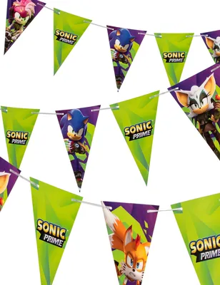 Produktbild von Sonic Prime Wimpelgirlande 2 meter -