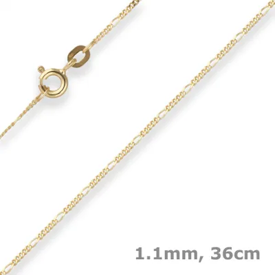 1-1mm-Figarokette-diamantiert-aus-585-Gelbgold-36cm
