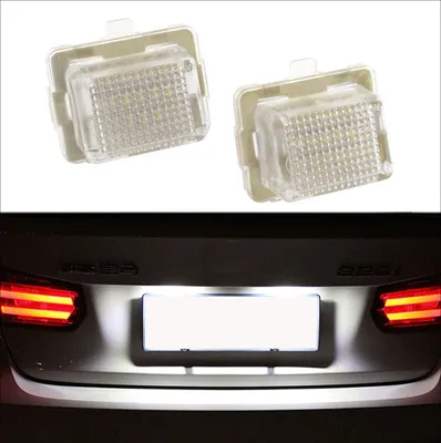 Produktbild von 2x LED PREMIUM Kennzeichenbeleuchtung für Mercedes E-Klasse W212 S212 C207 W221