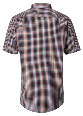 Produktbild von Redmond Herren Freizeithemd Kurzarm (251410990), Größe:3XL, Farbe:Blau(10)