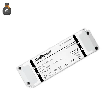 Produktbild von Alcapower Schaltnetzteil für Beleuchtung 12V 30W 2,5A IP20, Überspannungs- und Kurzschlussschutz, 133x42x30mm