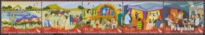 Produktbild von Briefmarken Neuseeland 2006 Mi 2377-2381 Fünferstreifen (kompl.Ausg.) postfrisch Sommerfestivals
