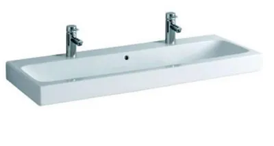Produktbild von GEBERIT Doppelwaschtisch iCon 120 cm weiß 124020000