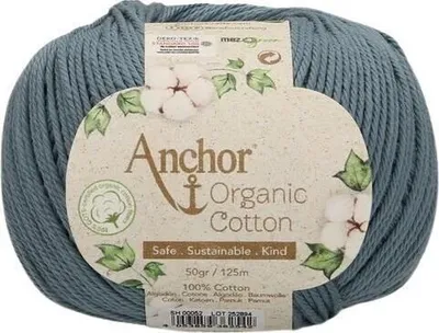 Produktbild von Anchor Organic Baumwolle 00052 Strickgarn