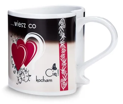 Zdjęcie produktu dla Zaskakujący Magiczny Kubeczek - "Wiesz co? Kocham Cię!"
