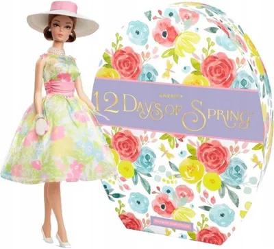 Produktbild von Mattel Barbie Signature Doll Sammlerstück Barbie 12 Days of Spring Doll