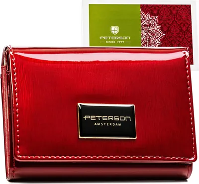 Produktbild von Damen Ledergeldbörse PTN PH30-1-SH-1901 ROT