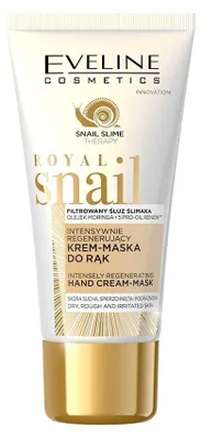 Produktbild von Eveline Cosmetics Royal Snail – feuchtigkeitsspendende, beruhigende Handcreme