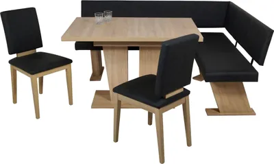 Eckbank Eckbankgruppe Essgruppe VERONA 181 x 150 cm Sonoma Eiche