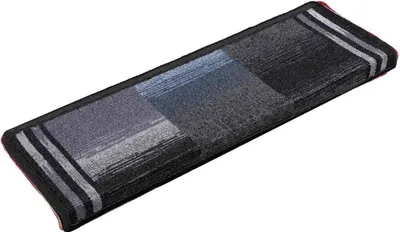 Image de vidaXL Tapis de sol auto-adhésifs 5 pcs. 65x21x4 cm noir gris