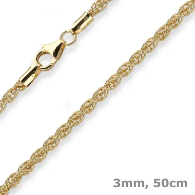 3mm-Fantasiekette-aus-375-Gelbgold-50cm