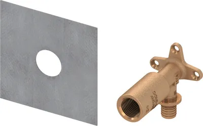 Obrázek produktu pro TECE profil System-Wandscheibe 1/2" x 1/2" Rotguss, Länge 82 mm