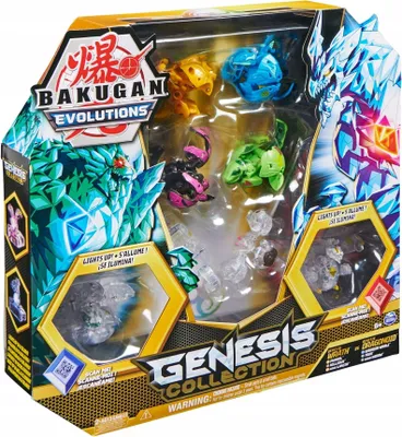 Zdjęcie produktu dla Bakugan BTB BakuganGenesisColection S4 GML, Bączek do rzucania, 6 lat(a), Wymagane baterie