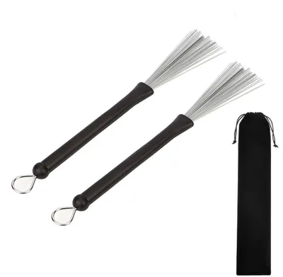 Produktbild von Solidchoice – Professionelle Drumsticks mit Gummigriffen und Aufbewahrungstasche