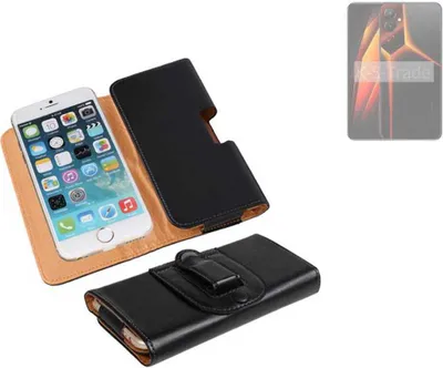 Produktbild von K-S-Trade Schützhülle Handyhülle kompatibel mit Tecno Pova 4 Pro Holster Gürtel Tasche Schutzhülle Handy-Tasche Smartphone Case Seitentasche