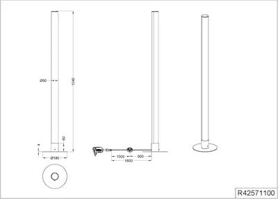 Produktbild von Reality Leuchten LED Stehleuchte Leia