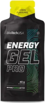Obrázek produktu pro BioTech USA Energy Gel Pro 40 g citron / Energetické gely / Energetický gel s MCT olejem, karnitinem, taurinem a argininem
