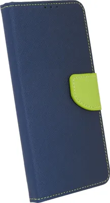 Productafbeelding van Telefoontas "Fancy", compatibel met XIAOMI REDMI NOTE 12S, telefoonhoesje, etui, portemonnee, beschermhoes met standaardfunctie, kaarthouder, blauw-groen