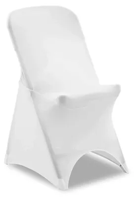 Stretch-Stuhlhülle Spandex weiß 1 Stück