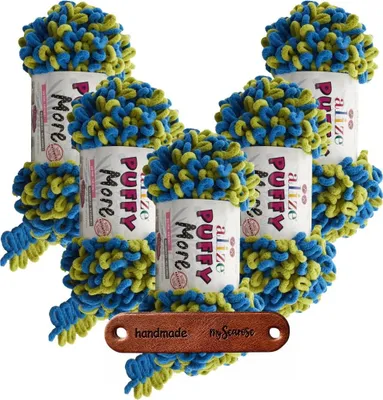Produktbild von 5 x ALIZE Puffy More 6544 mit Label