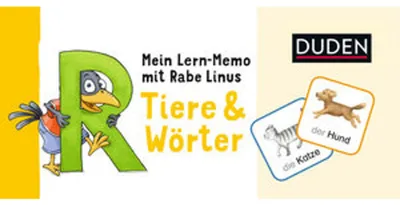 Image de Mein Lern-Memo mit Rabe Linus - Tiere & Wörter