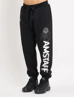 Produktbild von Kalhoty Amstaff Shank, sportovní kalhoty, černá barva - velikost 3XL