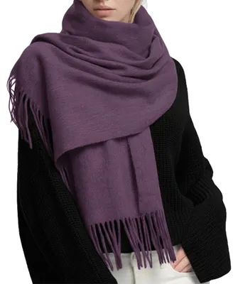 Produktbild von Weiche Dicke Wollschal für Damen mit Geschenkbox