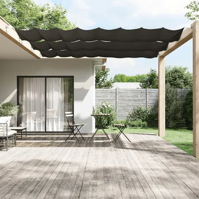 Obrázek produktu pro vidaXL Vertikální markýza antracit 100x1000 cm Oxford Fabric