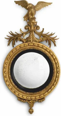 Produktbild von Casa Padrino Luxus Barock Mahagoni Spiegel Antik Gold / Schwarz H. 139 cm