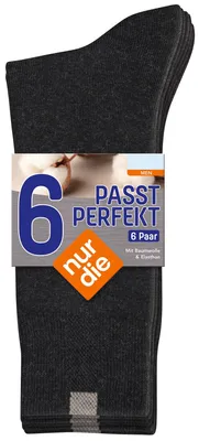 Obrázek produktu pro Pouze balení po třech se perfektně hodí. Ponožky uni, vyrobené z bavlny, prodyšné, měkké